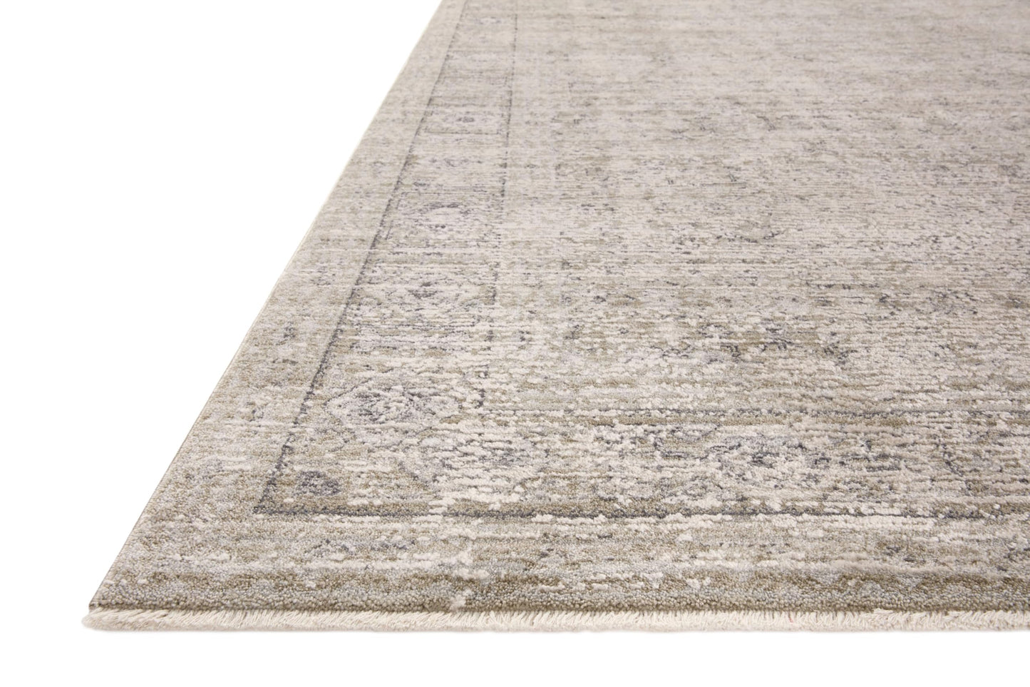 Loloi Amber Lewis Alie Collection ALE-03 Taupe/Dove 5'-3'' x 7'-9'', .13'' Pile Height, Area Rug