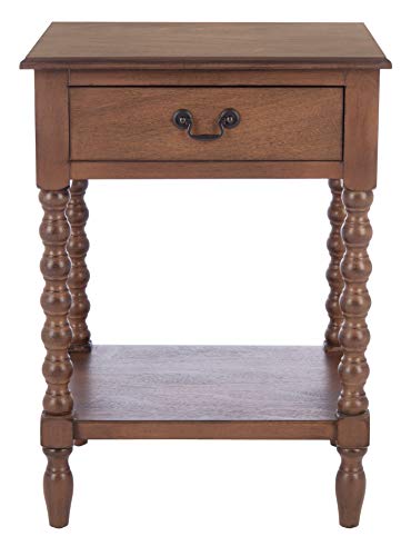 Safavieh Home Collection Athena Brown 1-Drawer Accent Tables