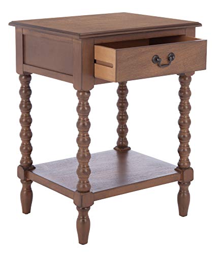 Safavieh Home Collection Athena Brown 1-Drawer Accent Tables