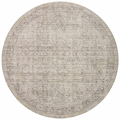Loloi Amber Lewis x Alie Taupe/Dove 5'-3" x 7'-9" Area Rug