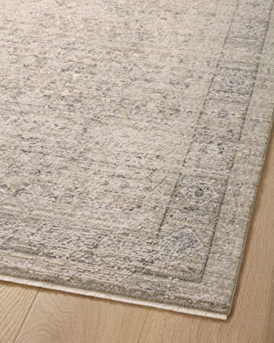 Loloi Amber Lewis x Alie Taupe/Dove 5'-3" x 7'-9" Area Rug