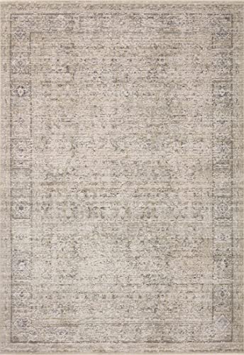 Loloi Amber Lewis x Alie Taupe/Dove 5'-3" x 7'-9" Area Rug